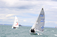 Mirror Dinghies competing at Brixham in the European Championships