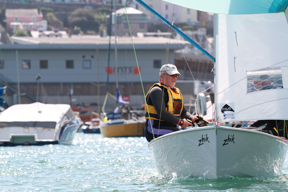 GP 14s Competing at Brixham