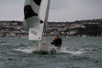 GP 14s Competing at Brixham