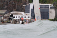 Topper Blaze Dinghies competing at Brixham