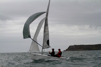 GP 14s Competing at Brixham