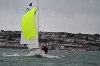 GP 14s Competing at Brixham